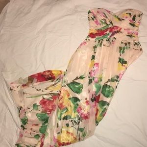 Floral maxi dress